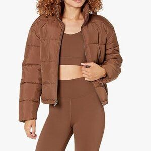 The Drop Women's Ari Cropped Puffer Jacket